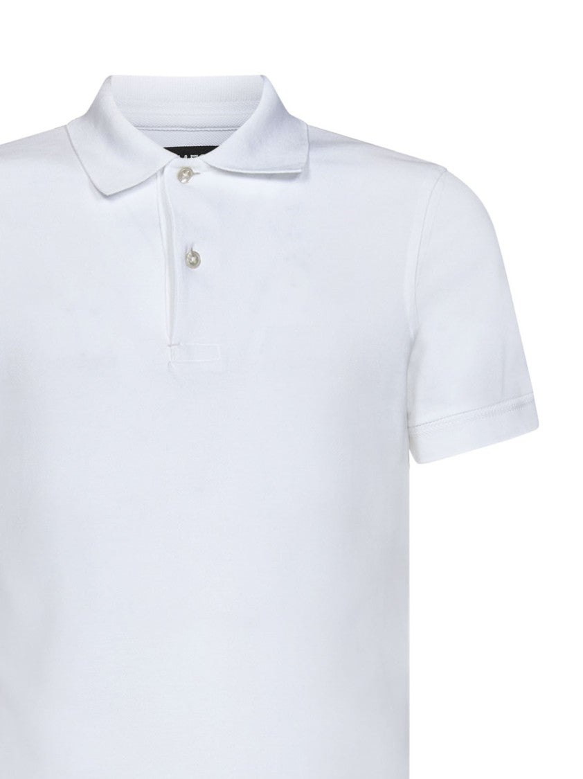 Tom Ford White Tennis Polo Shirt