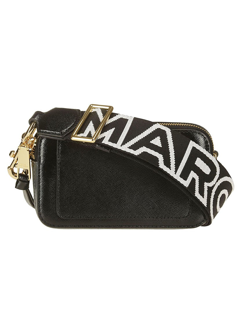 Marc Jacobs Leather Shoulder Bag With Gold-Colored Details