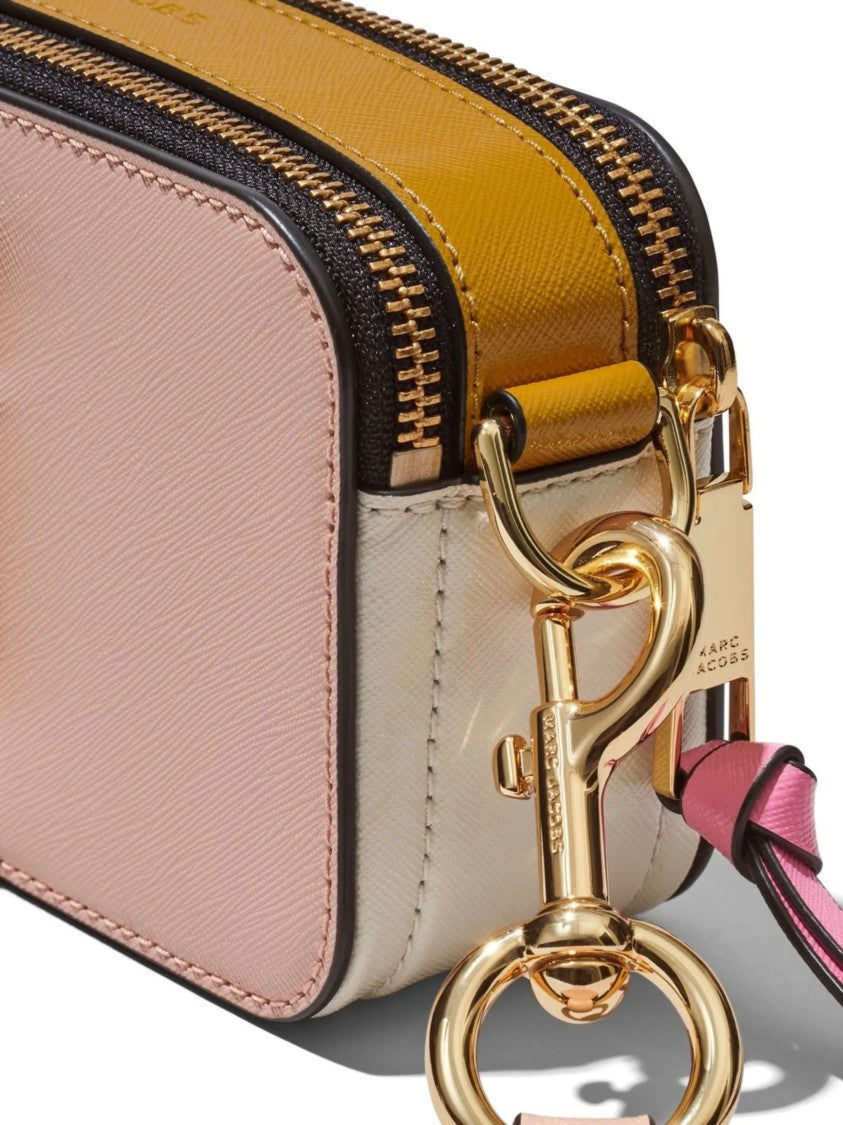 Marc Jacobs Pink Leather Snapshot Shoulder Bag
