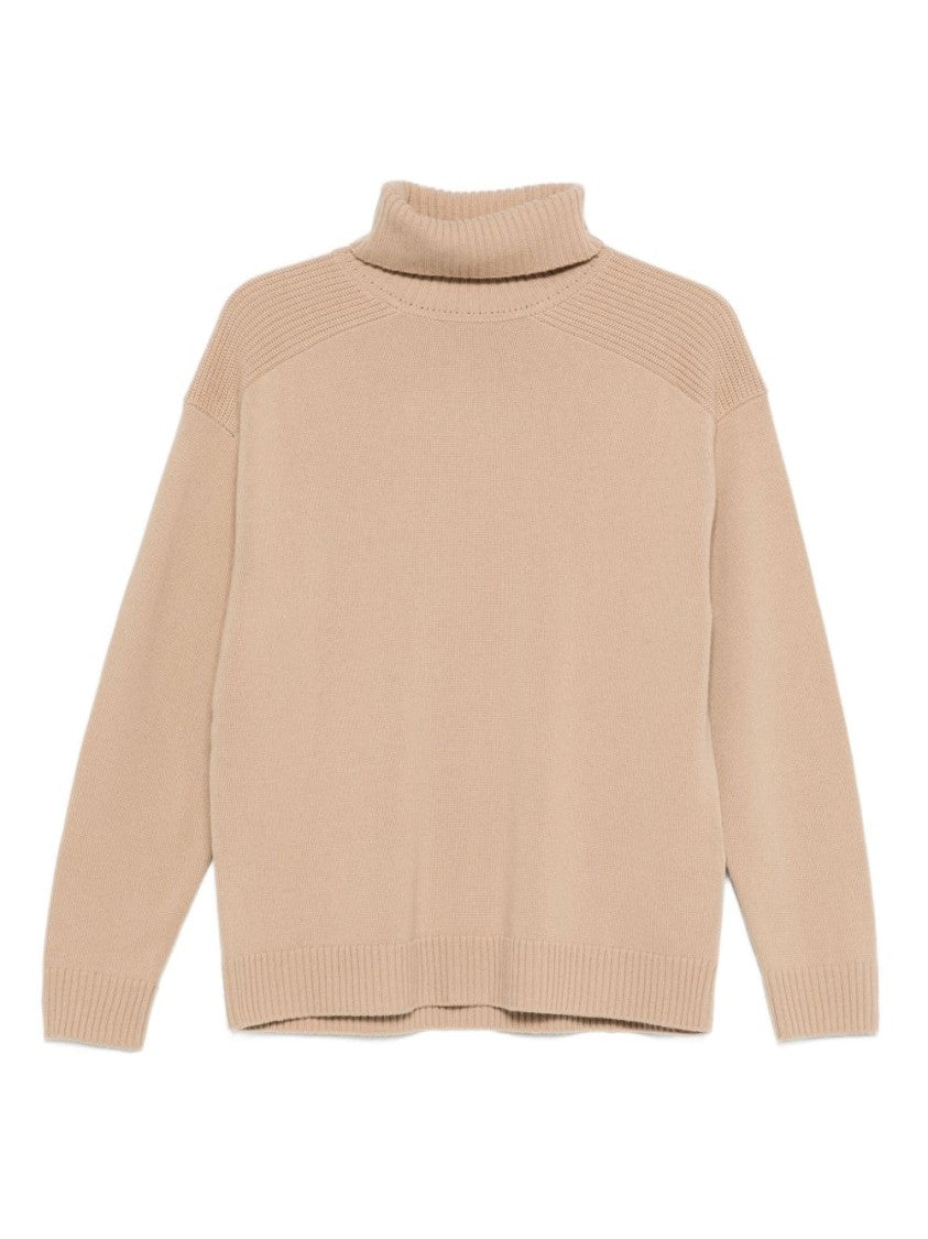 Seventy Sergio Tegon Beige Wool And Cashmere Blend Sweater