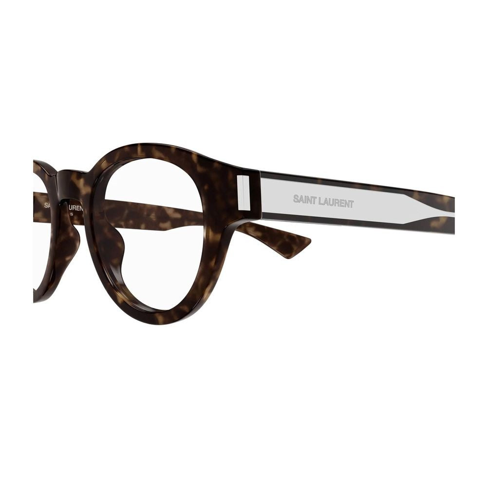 Saint Laurent Sl 792 Linea Corner Angle Havana Tortoiseshell Optical Glasses