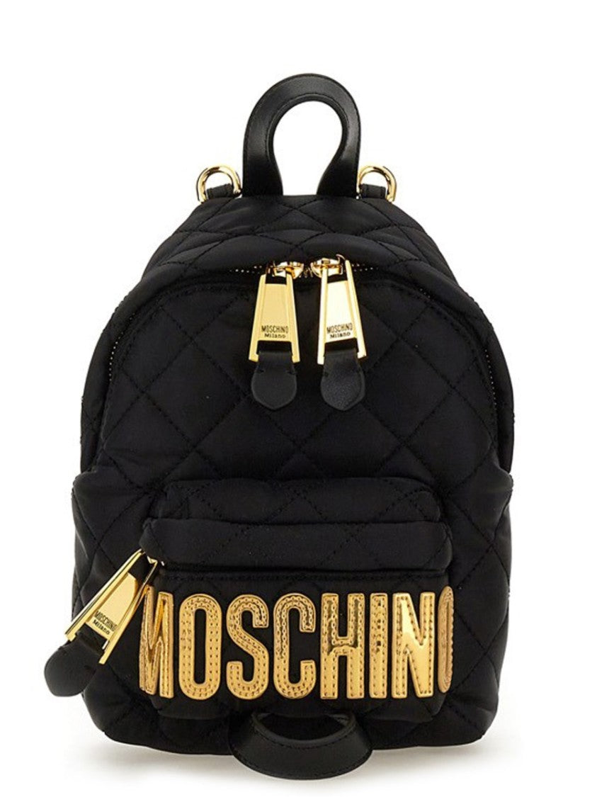 Moschino Mini Quilted Backpack