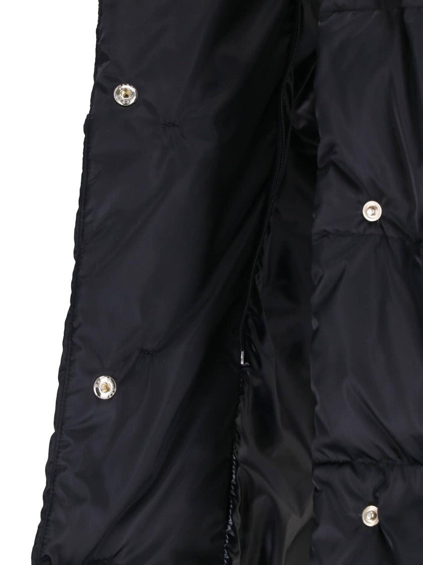 Herno Black Technical Fabric Down Jacket