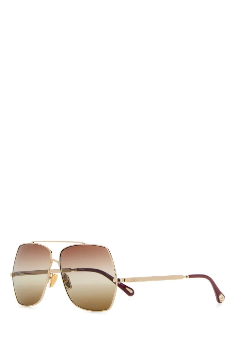 Chloé Platinum Metal Sunglasses