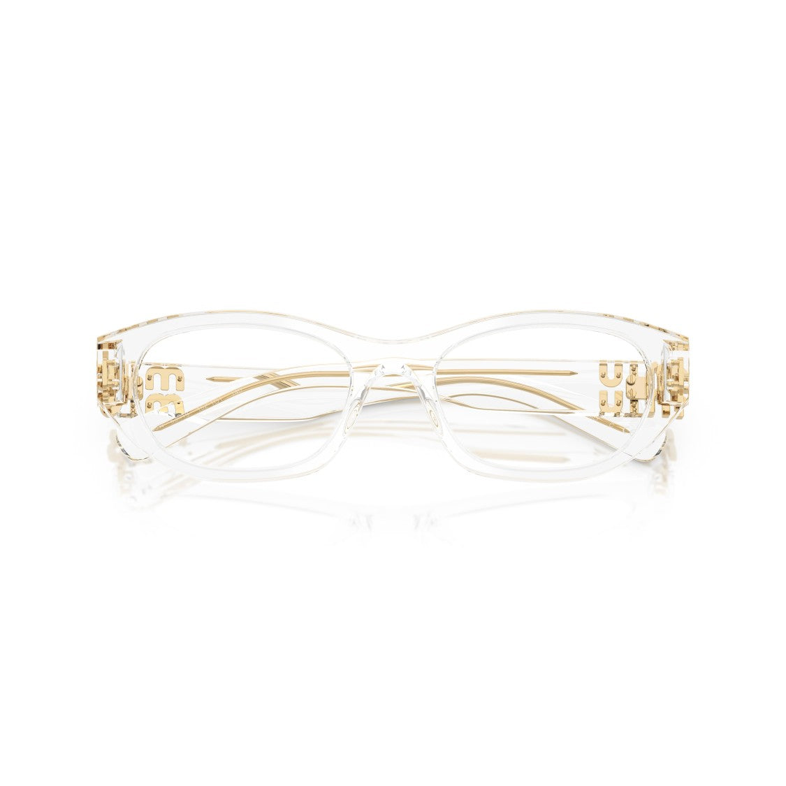 Miu Miu 0Mu 03Wv Transparent Acetate Eyeglasses