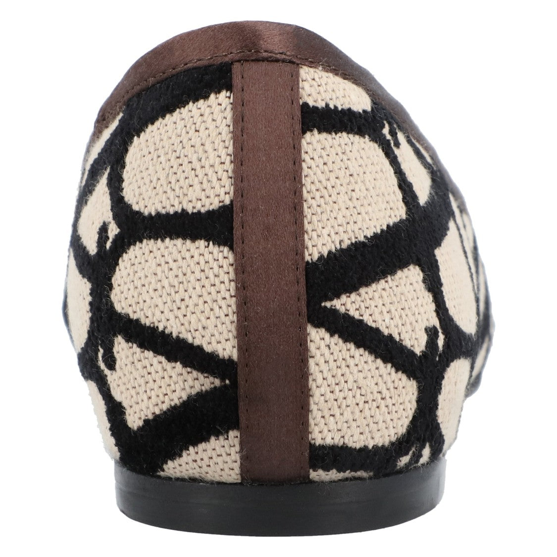 Valentino Ballerinas With Iconographic Motif And Bow Detailing