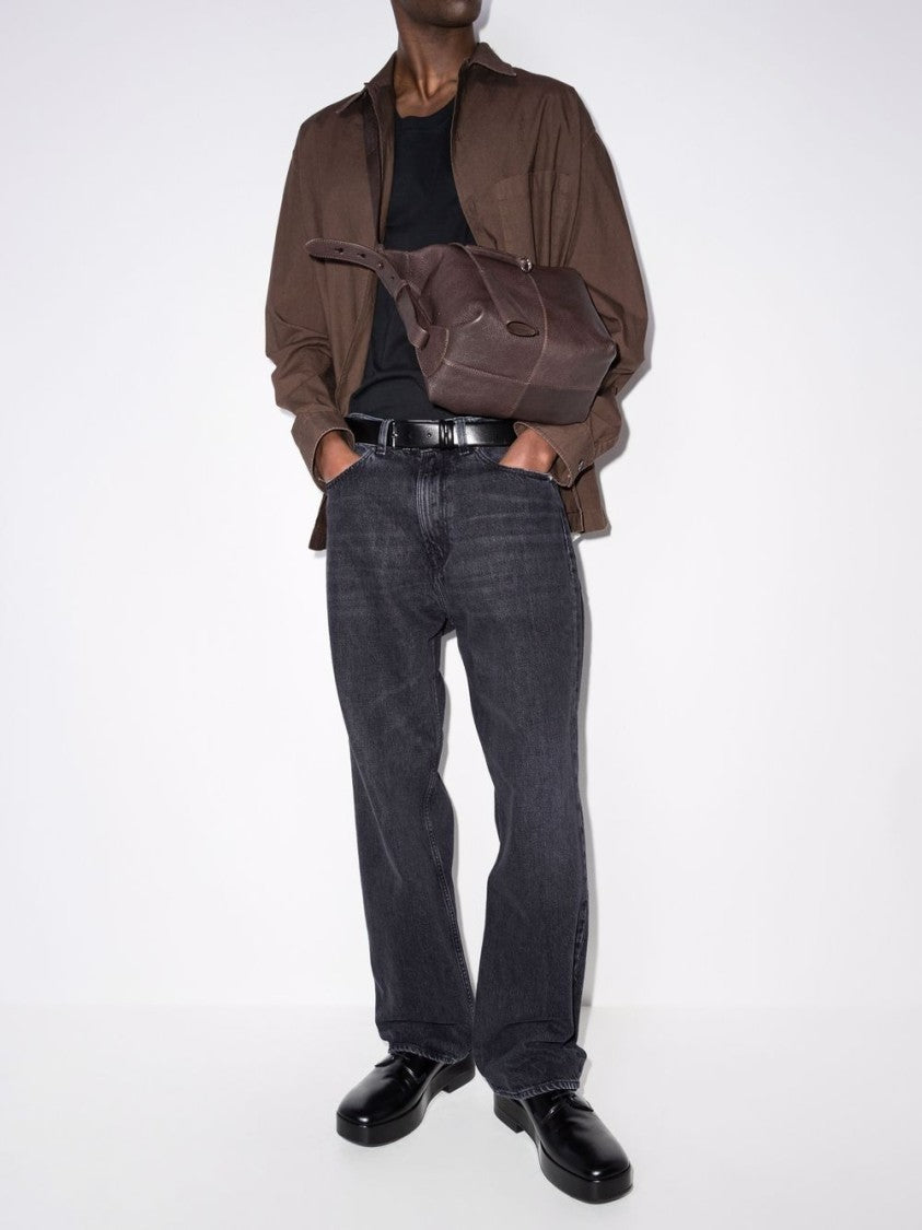 Our Legacy Relaxed Wide-Leg Five-Pocket Jeans