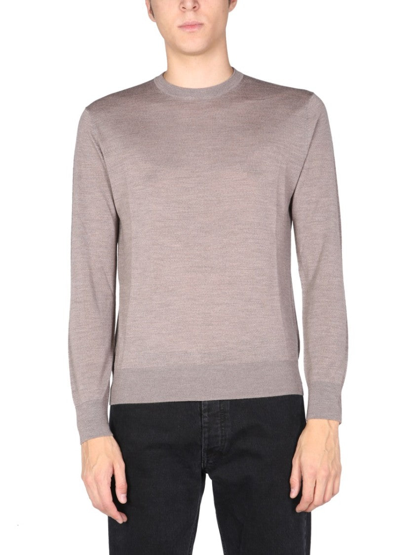 Ballantyne Fitted Crew Neck Sweater
