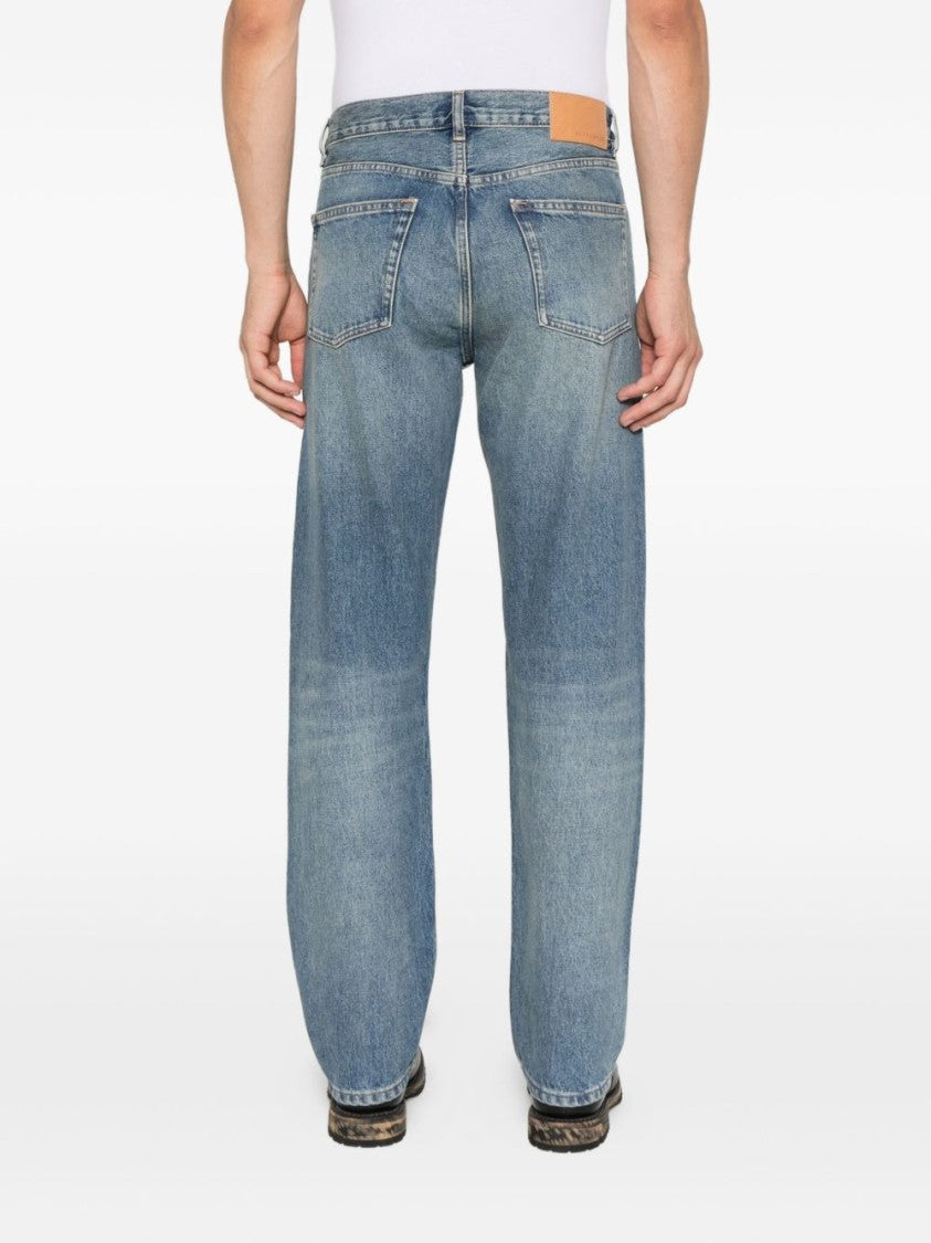 Sunflower Organic Cotton Straight Leg Jeans With Classic Five-Pocket Design