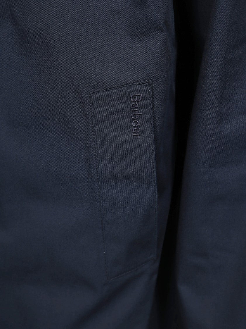 Barbour Blue Streamlined Single Button Jacket