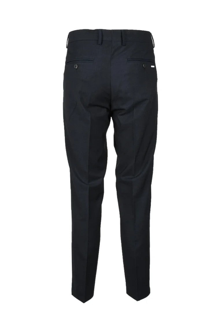 Aglini Aglini Polyester Viscose Pants - Grey