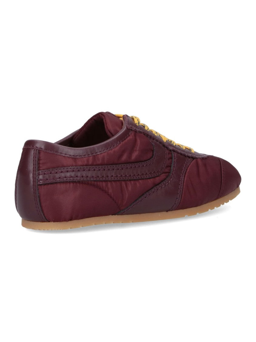 Dries Van Noten Low-Top Sneakers – Bordeaux