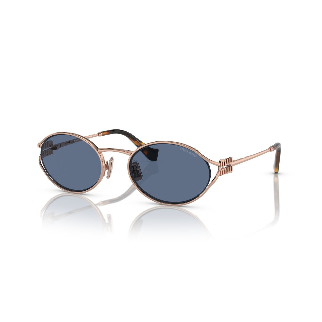 Miu Miu 0Mu 52Ys Oval Sunglasses