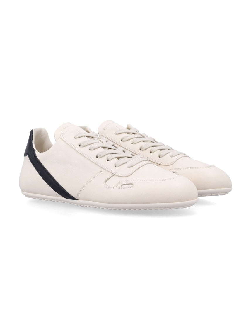 Rick Owens Under-Ankle Minimal Sneak With Six-Eyelet Lace-Up Closure
