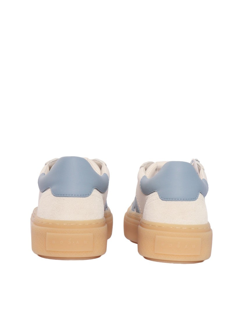 Hogan H705 Smooth Leather Gum Sneakers