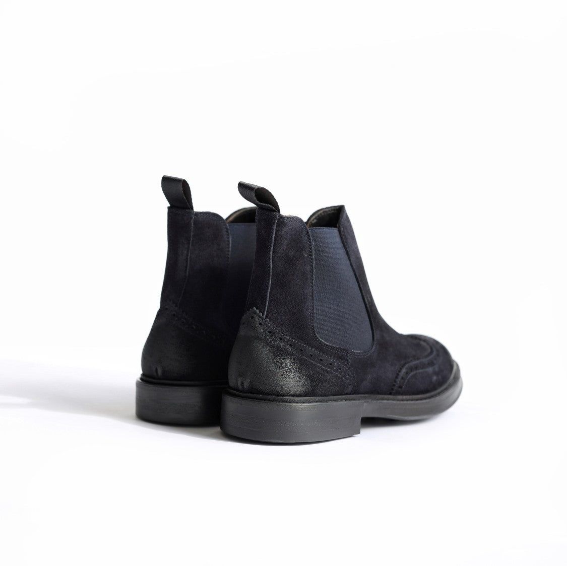 Ton Gout Ankle Boots Brogue Detail Rubber Sole