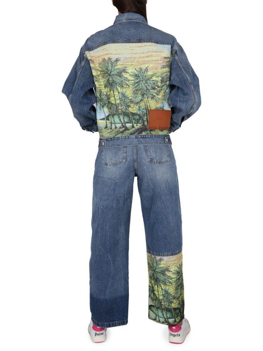 Palm Angels Sunrise Print Jacket