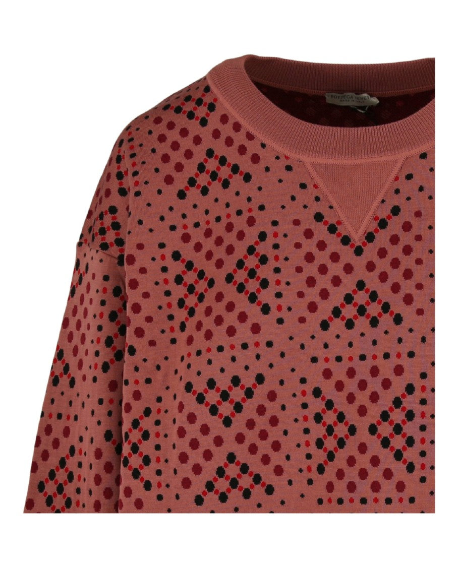 Bottega Veneta Crewneck Polka Dot Sweater