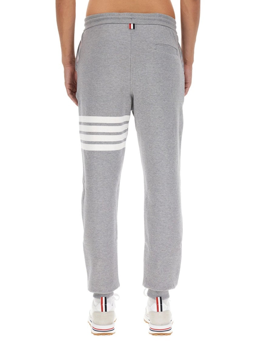 Thom Browne Classic Cotton Fleece Pants