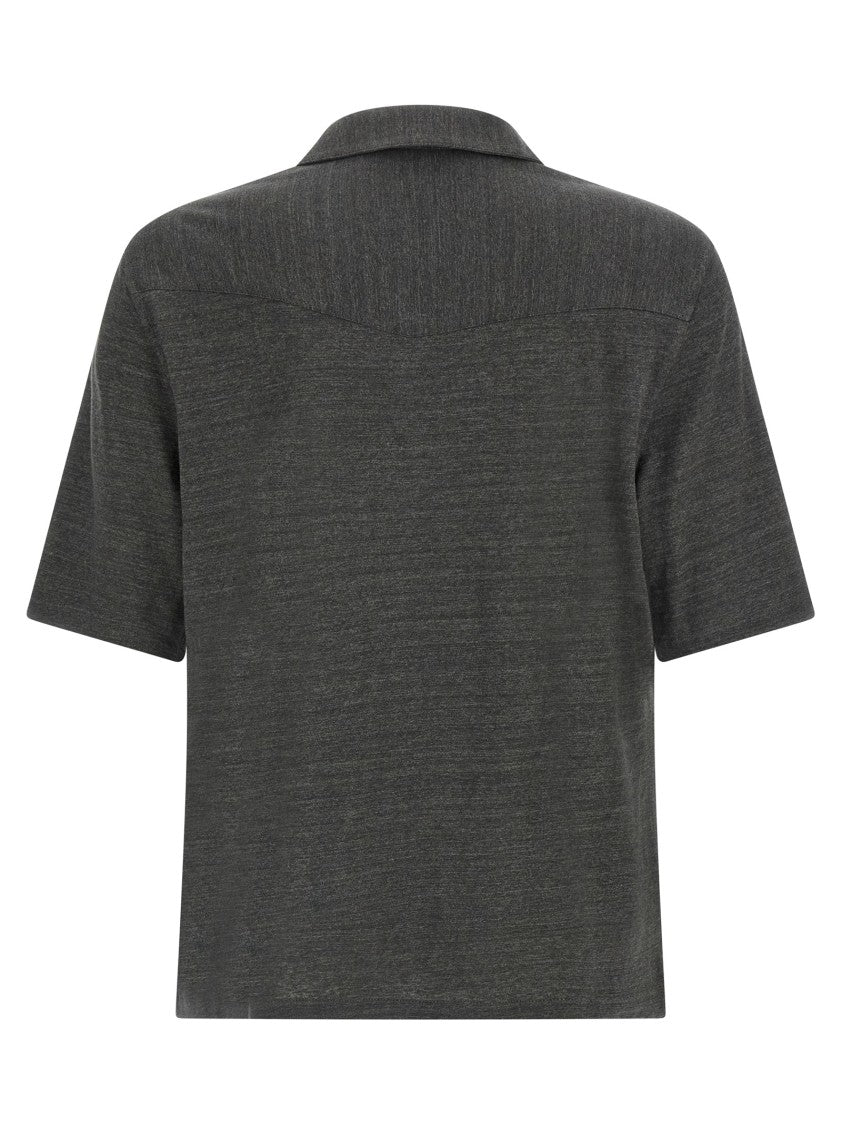 Brunello Cucinelli 'Camp' Collar Shirt