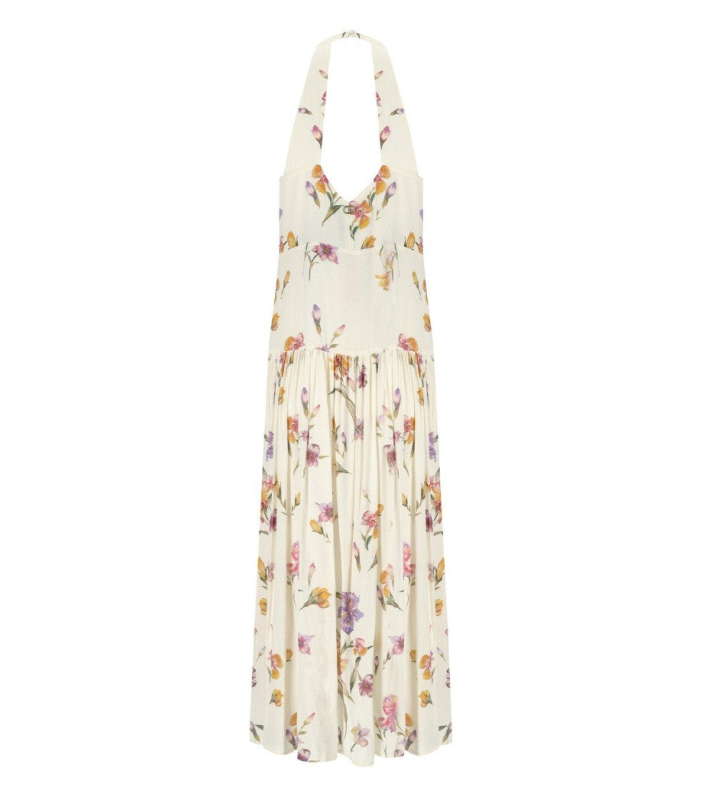 Twin-Set Madreperla Floral Long Dress
