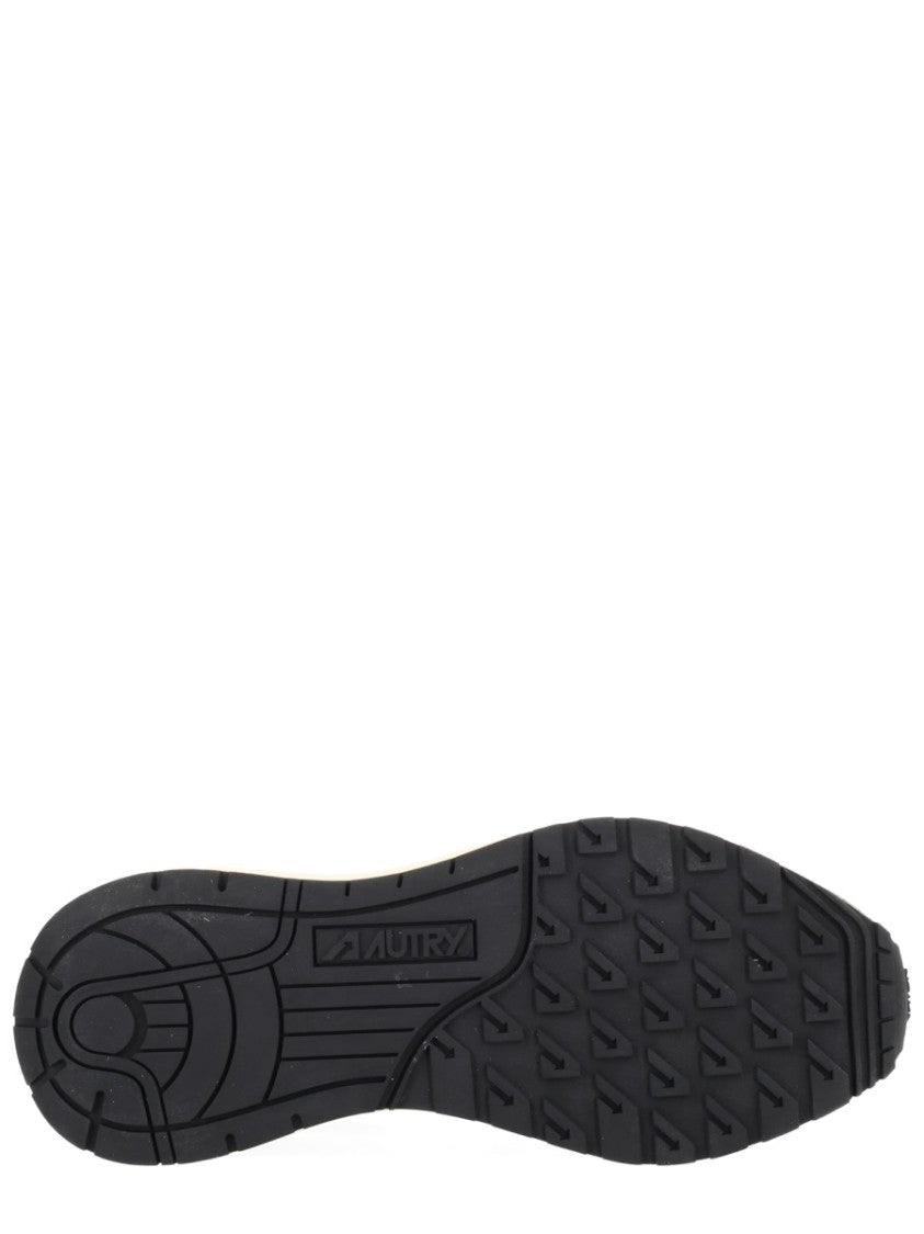 Autry Reelwind Low Suede-Blend Low-Top Sneakers