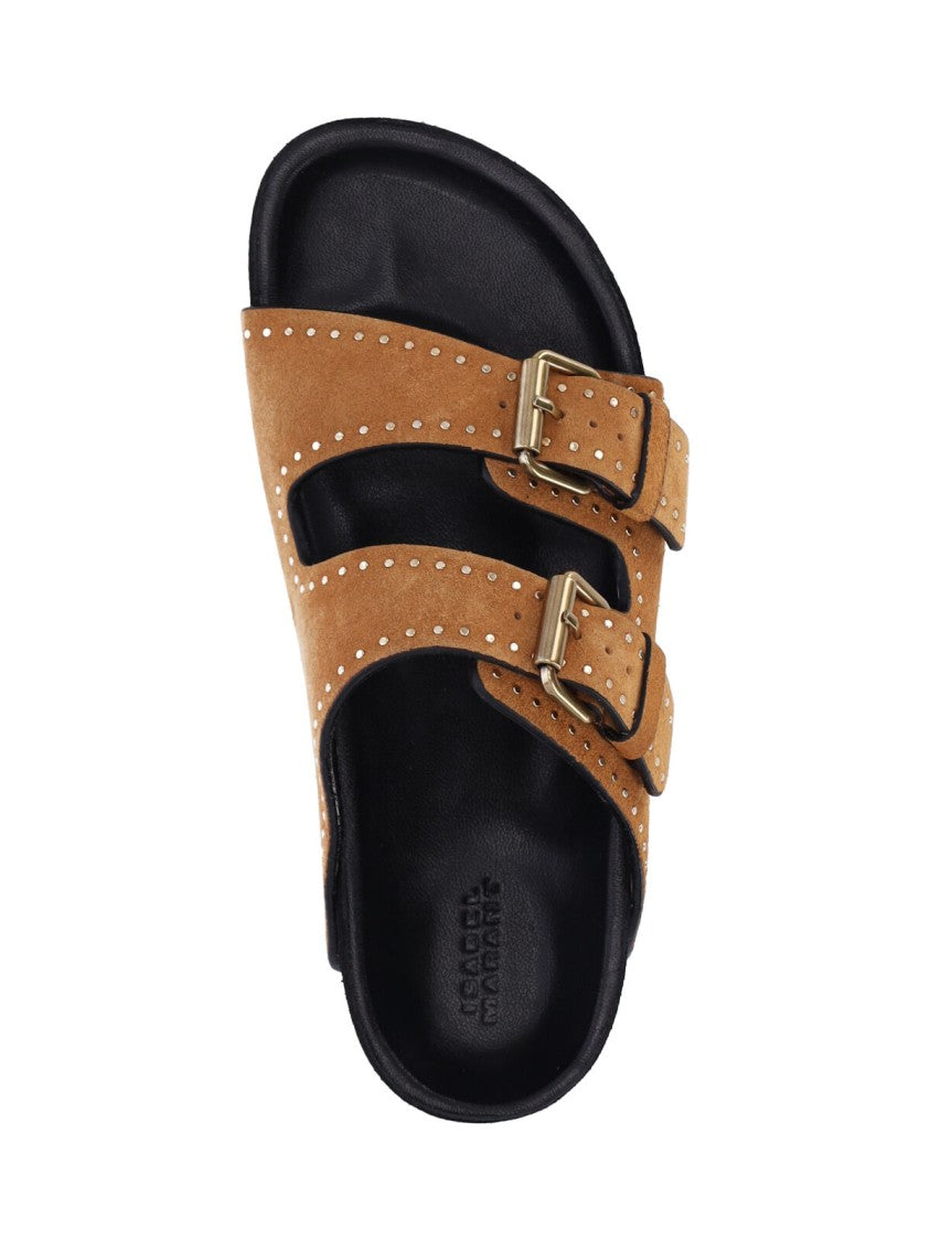 Isabel Marant "Lennyo" Sandals Brown