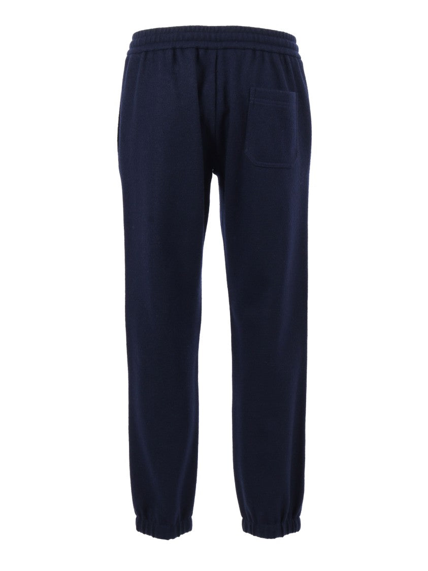 Circolo 1901 Classic Cuffed Wool Trousers With Tailored Fit