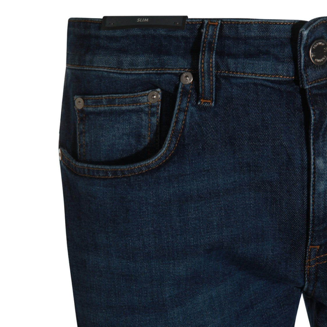 Pt Torino Slim Fit Indigo Jeans