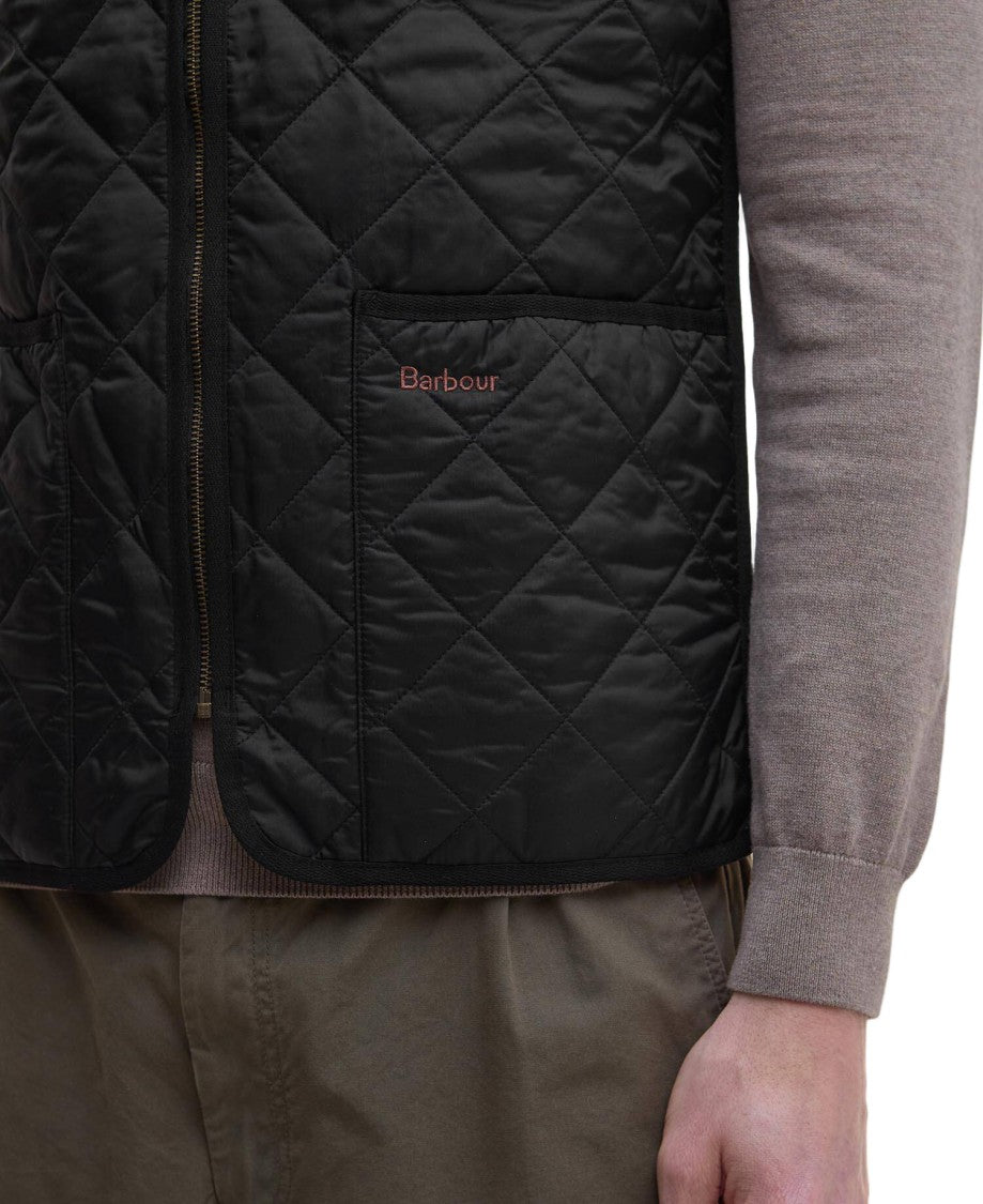 Barbour Quilted Waistcoat With Zip Closure