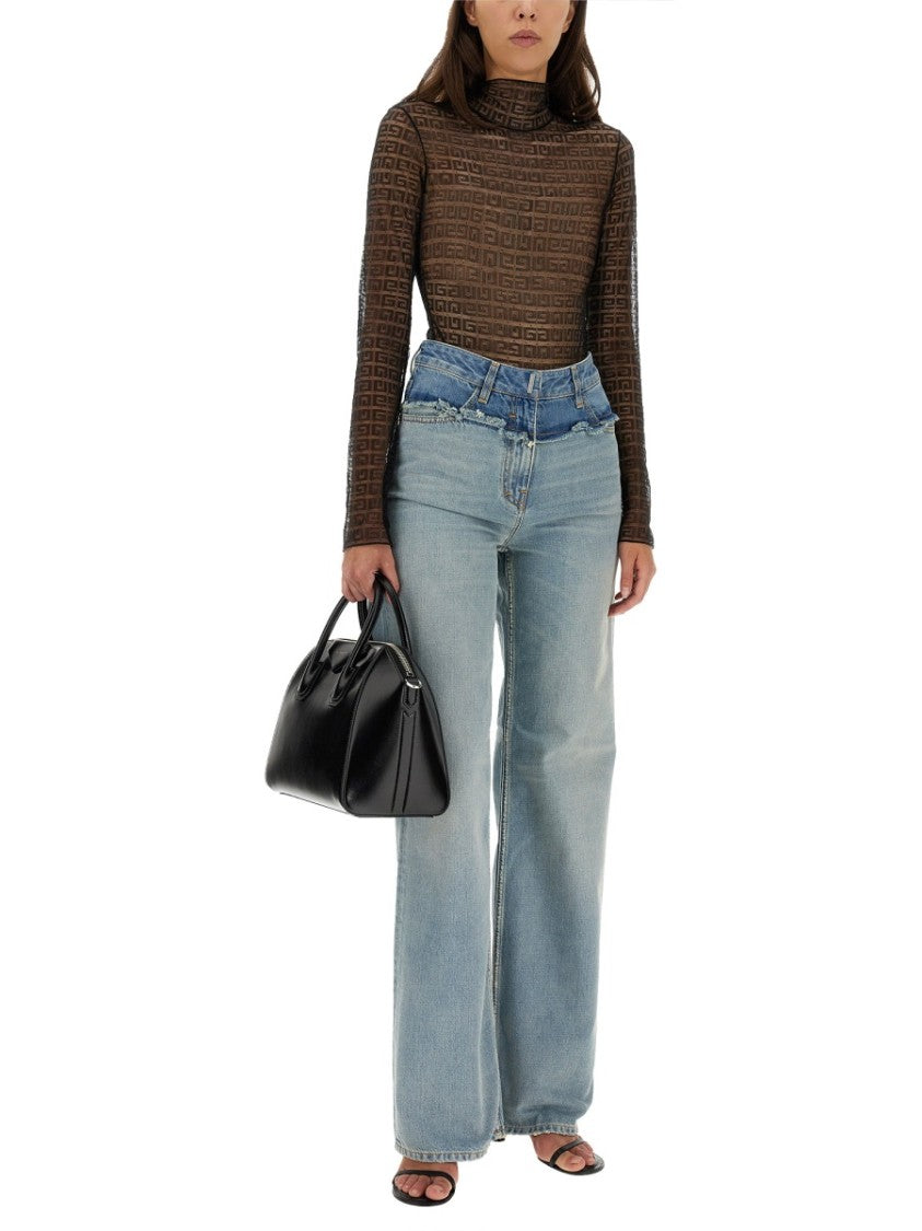 Givenchy High-Waisted Oversized Jeans