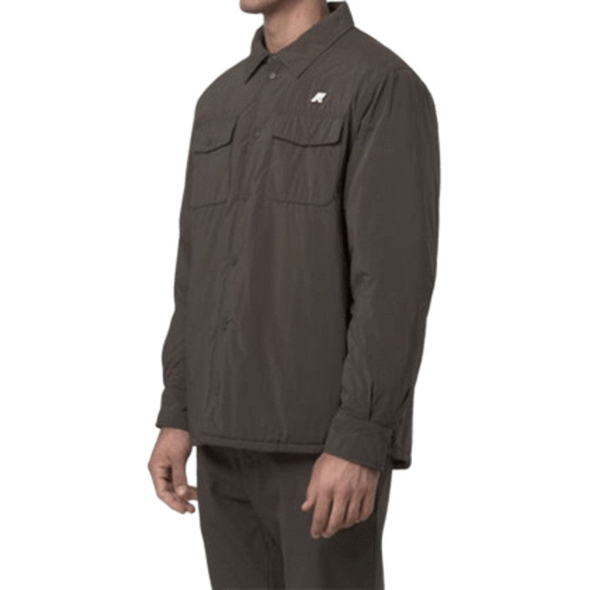 K-Way Water-Repellent Overshirt With Eco-Friendly Insulation