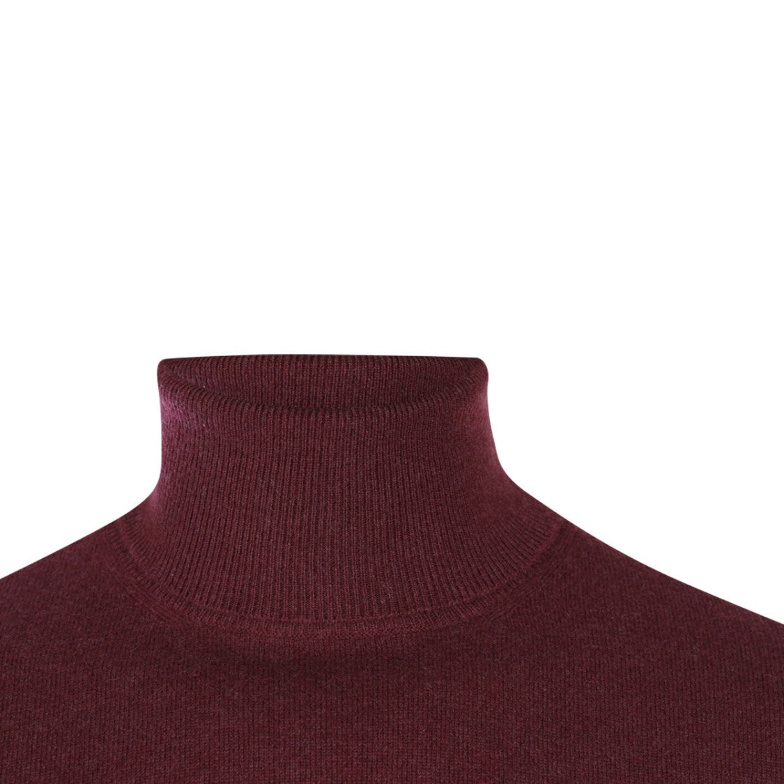 Malo Dark Red Cashmere Knitwear