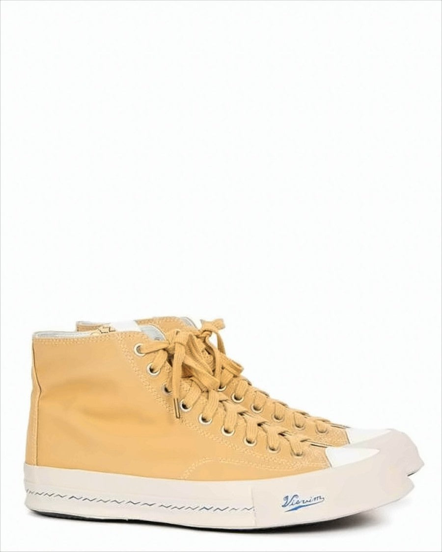 Visvim High-Top Sneakers With Cotton Upper And Rubber Sole