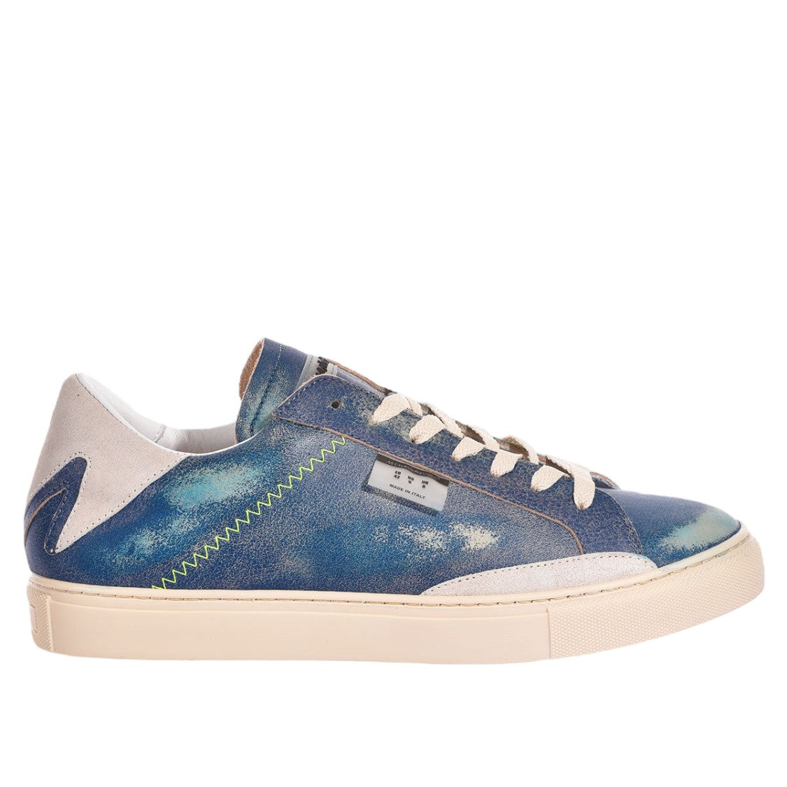 Mimanera Studio Handcrafted Old Blue Sneakers