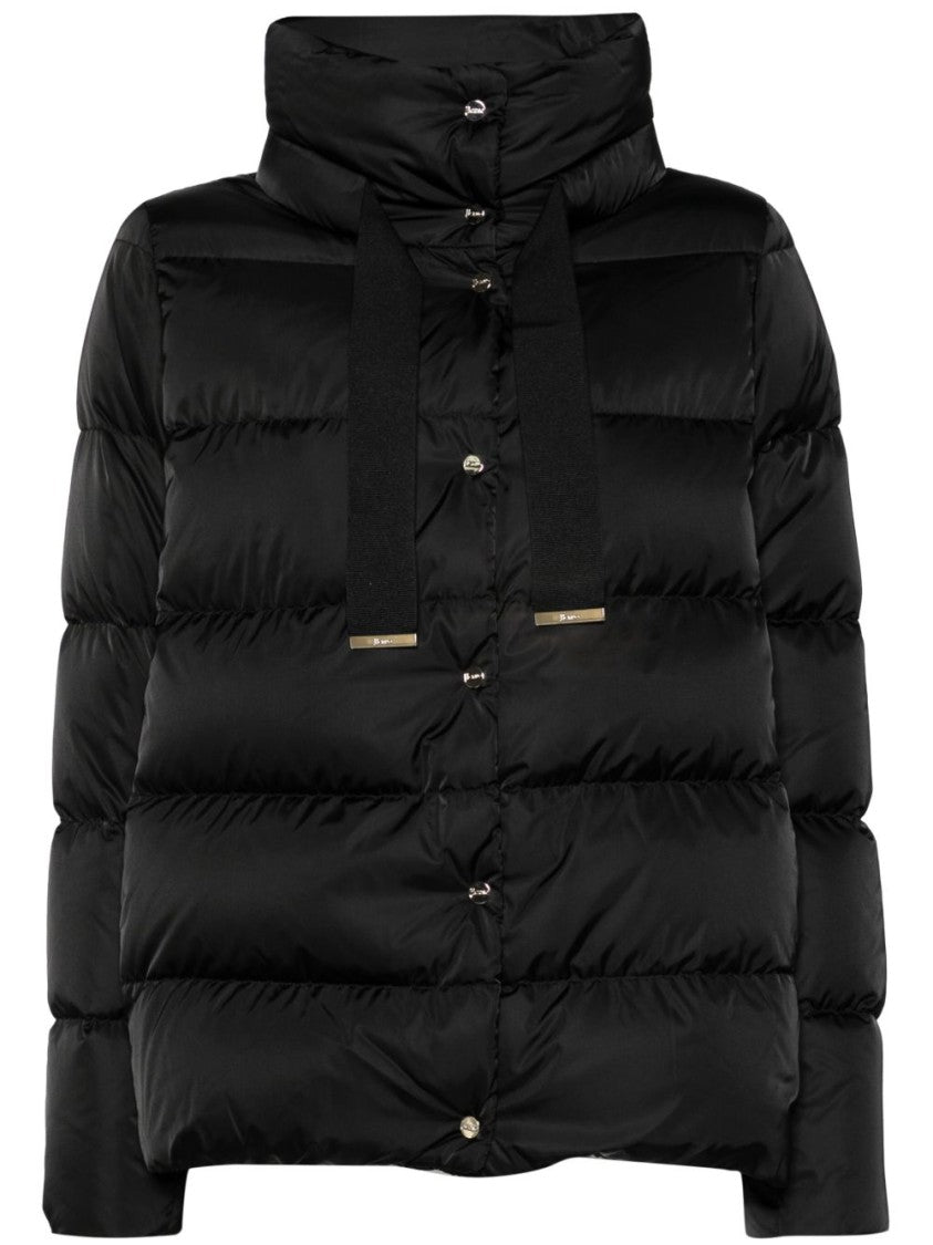 Herno Lightweight Puffer Jacket With High Collar