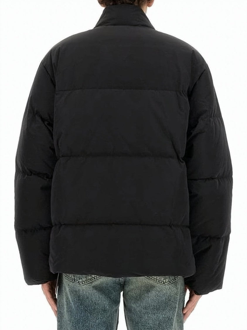 Represent Puffer Jacket With High Collar And Oversized Fit