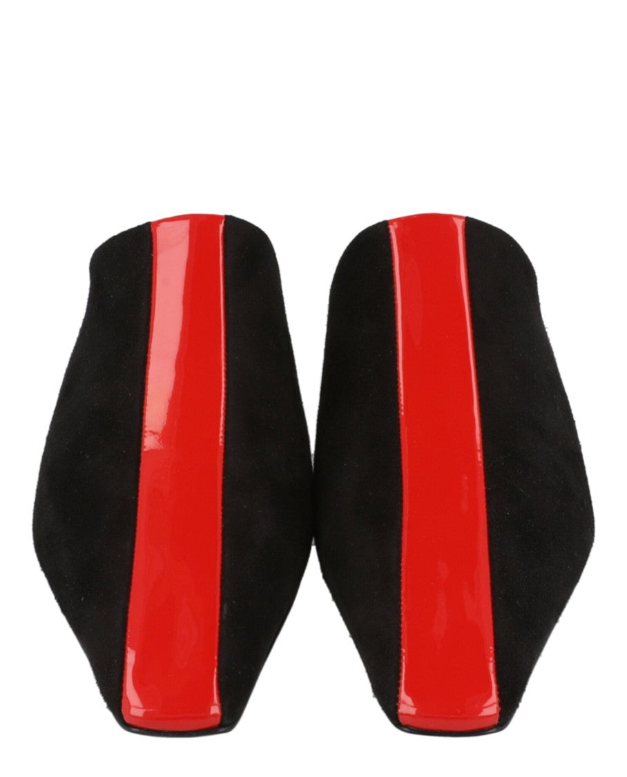 Ferragamo Selestina Suede & Leather Mules