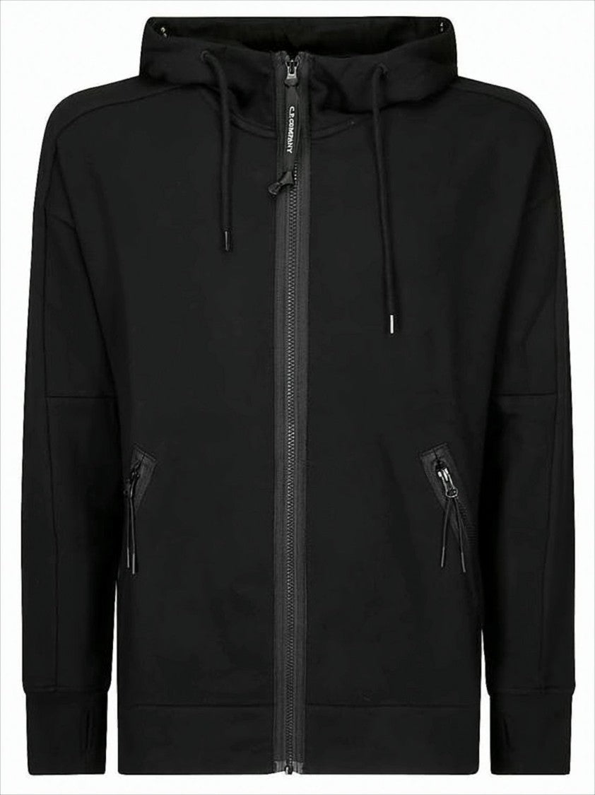 C.P. Company Hooded Sweatshirt With Integrated Goggles And Zippered Pockets