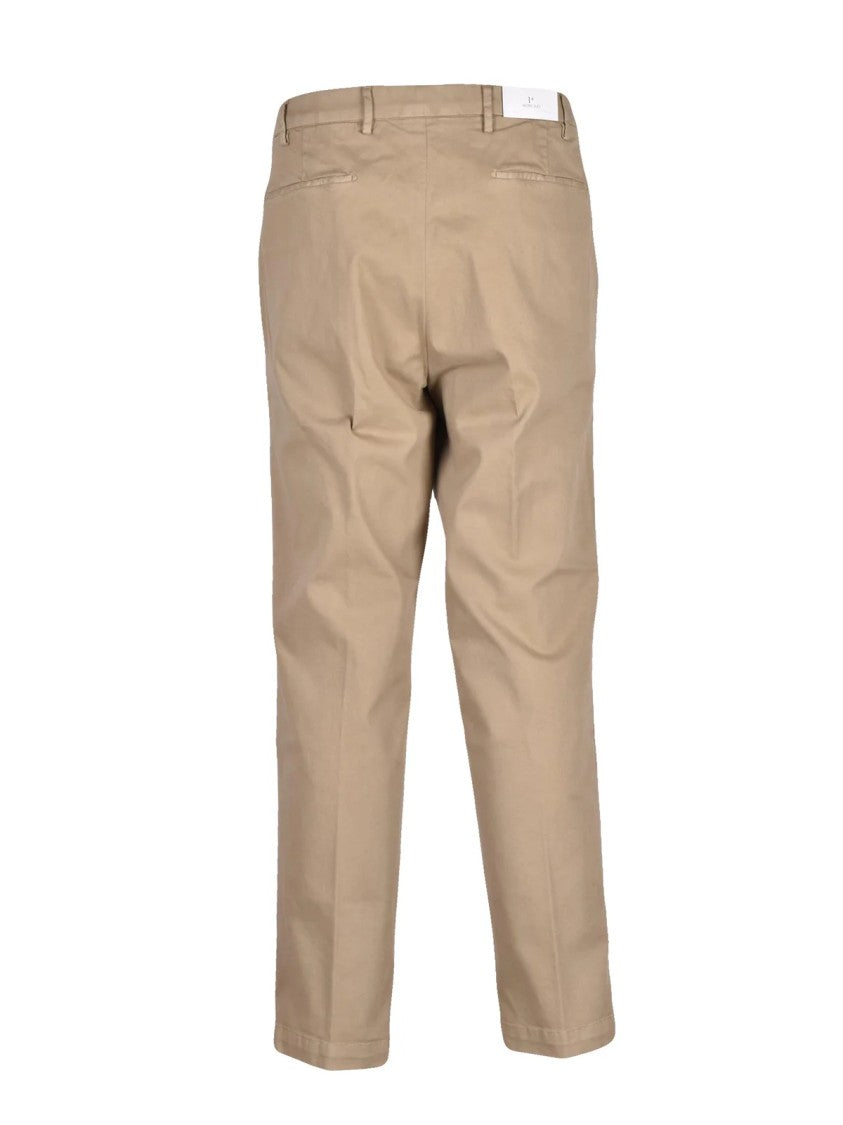 Michael Coal 1+ Classic Straight-Leg Trousers With Mid-Rise Waist