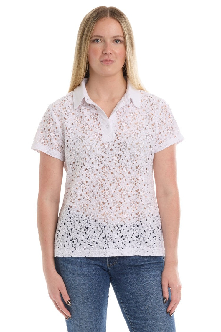 Wilt Short Sleeve Lace Polo