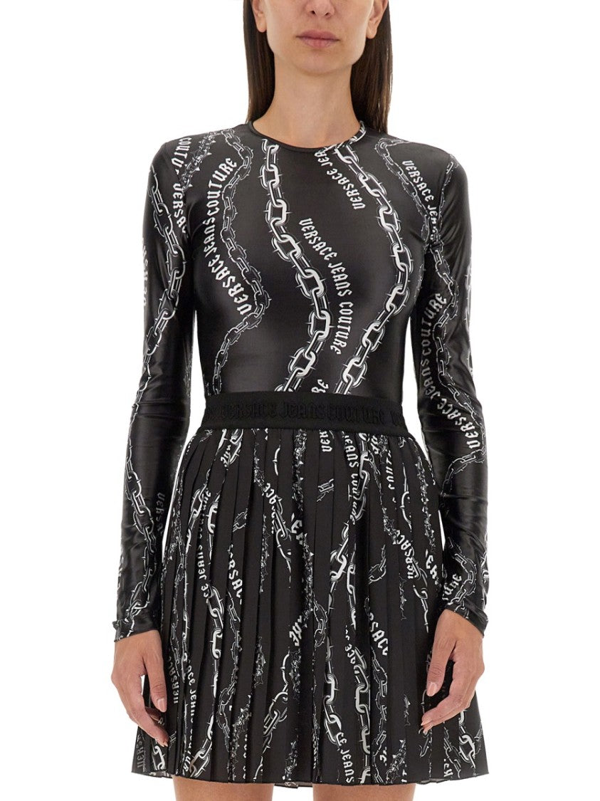 Versace Jeans Couture Chain Couture Bodysuit