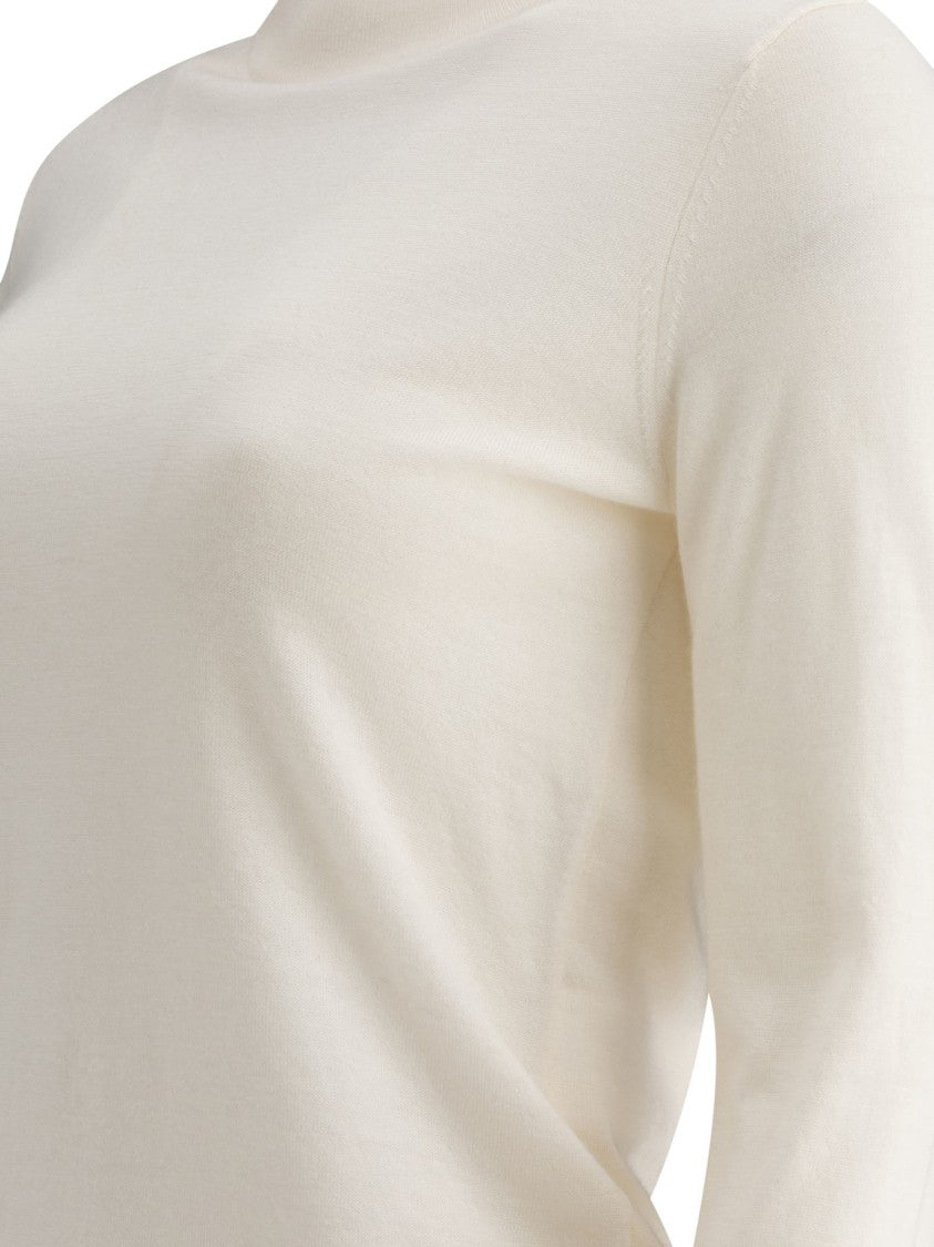 Max Mara Cashmere Turtleneck With High Neckline