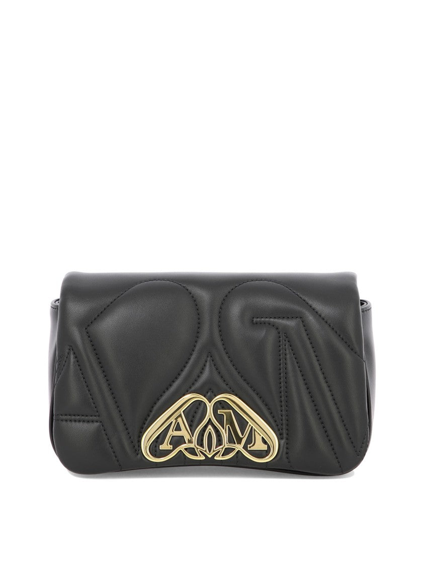 Alexander Mcqueen Quilted Leather Crossbody Bag