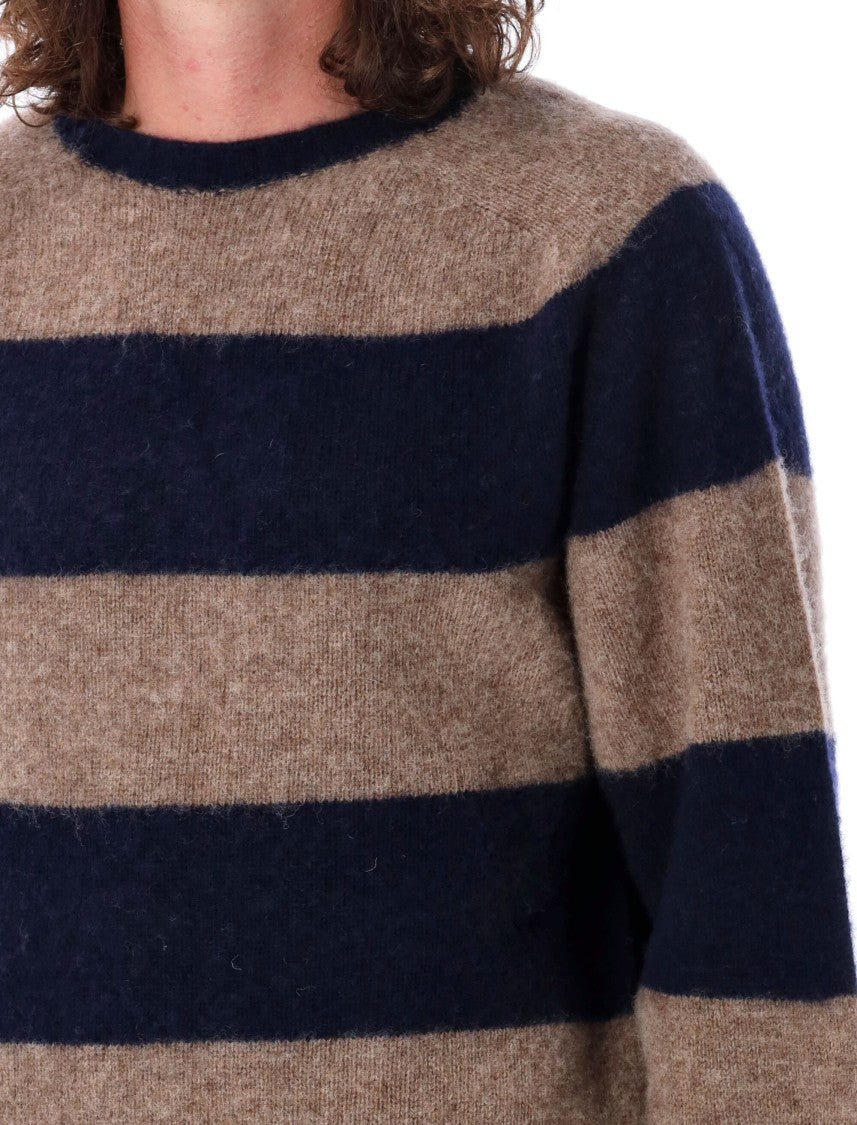 Ymc Stripes Shetland Sweater
