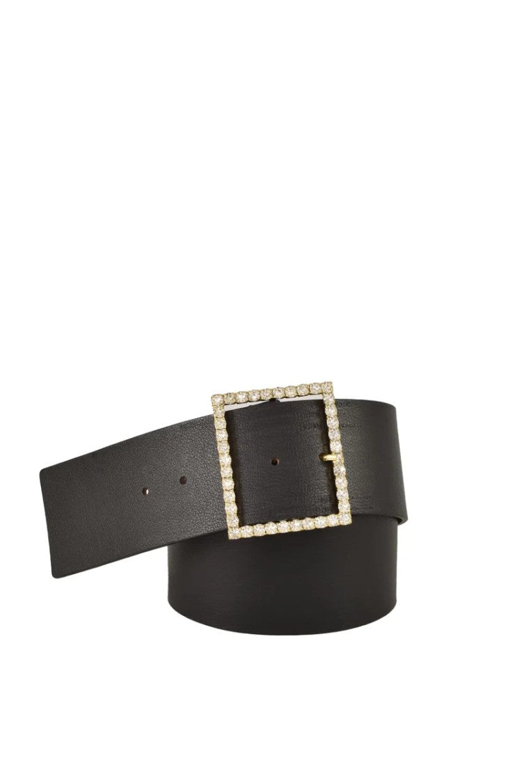 B-Low The Belt Leather Belt - Black