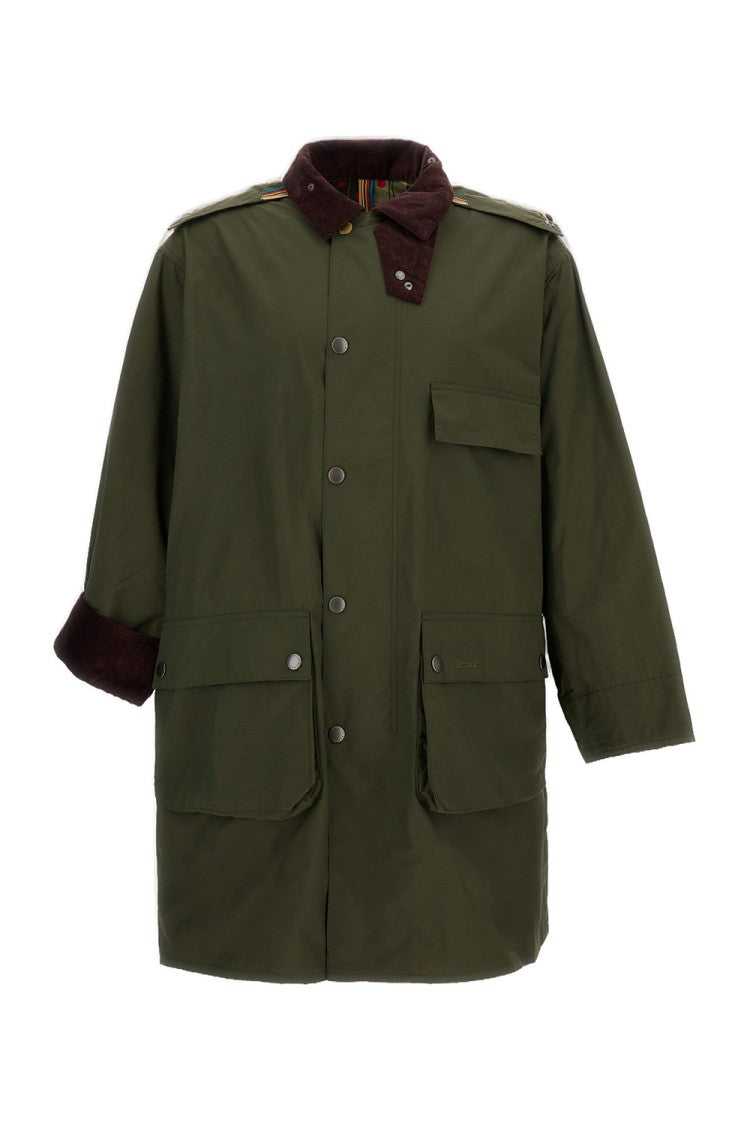 Barbour Brown Hooded Parka