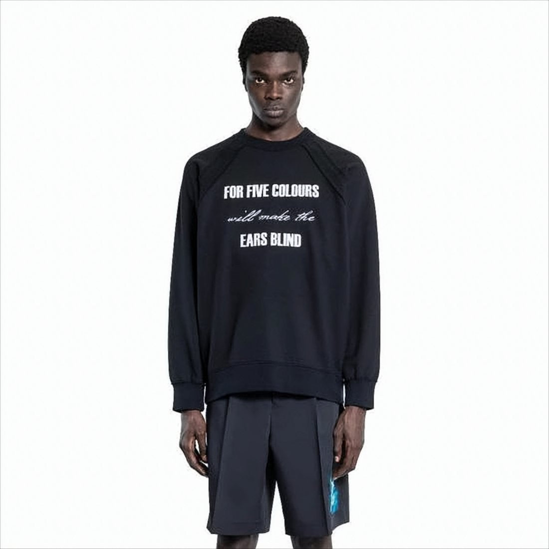 Undercover Raglan Sleeve Long-Sleeve T-Shirt With Bold Typography