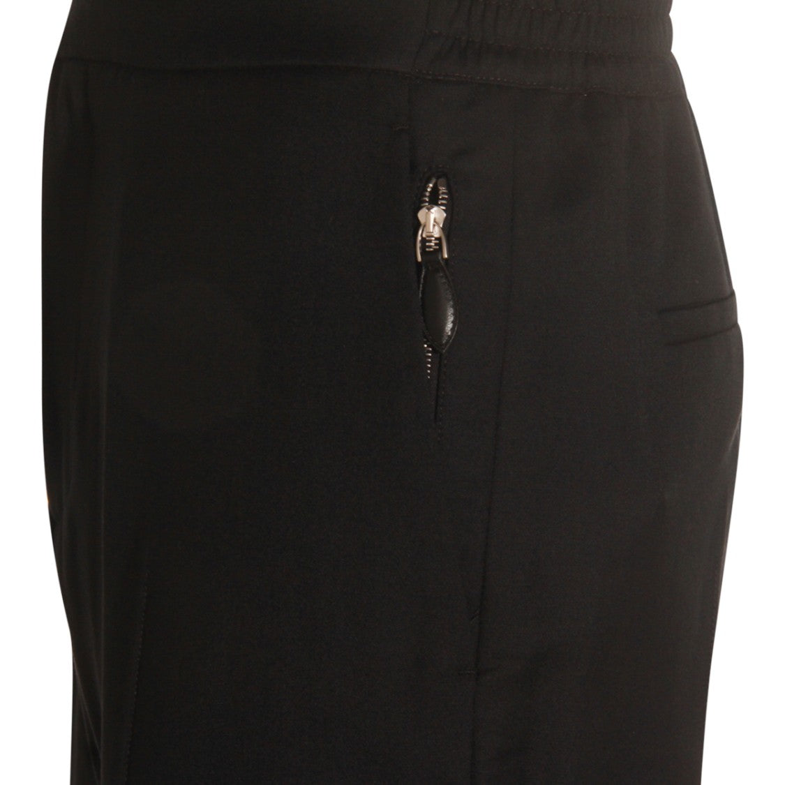Berluti Straight-Leg Black Wool Trousers With Zip And Hook Fastening