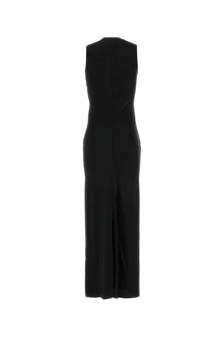Ami Black Jersey Dress